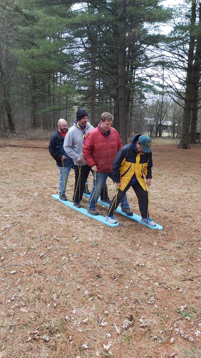Learning to work together #scoutsdostuff