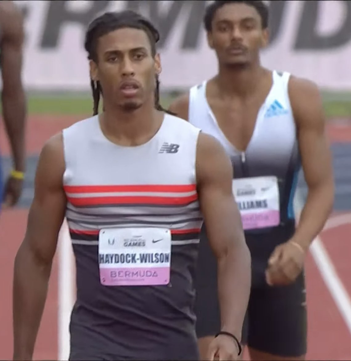 HeadstartMGMT's tweet photo. What a performance from @alexhw_400 over in Bermuda 👏🏼
2nd to 3x Olympic medalist Kirani James in extremely windy conditions 🔥 https://t.co/cbv4YOU6mG