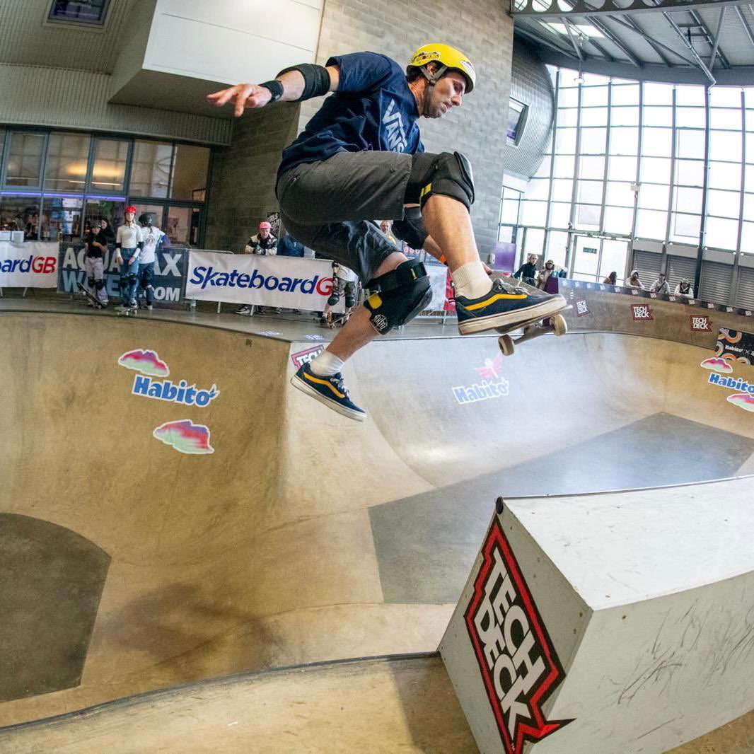 Unbelievable level of skating today in the heats of the National Championships, expect big things in the finals!

Watch live from 6pm on Sun 10th Apr on BBC Sport Website, BBC iPlayer, BBC Red Button or on the SBGB YouTube channel

Here’s Andy Macdonald taking on the new feature
