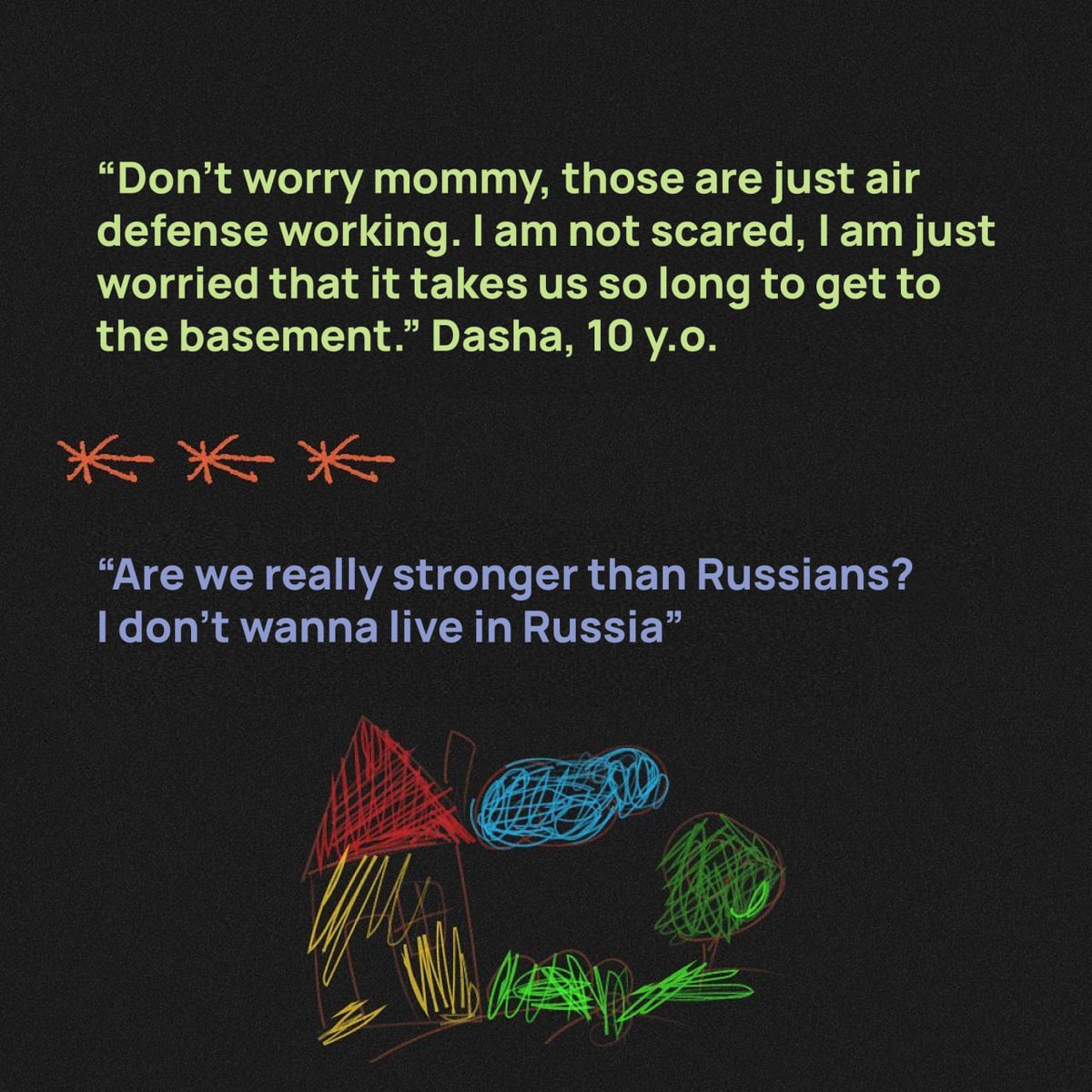 "Mom, is there a basement in this hotel?" Ukrainian kids ask. They are worried about thousands of other issues children shouldn't be thinking of.

#StopputinNOW
#ArmUkraineNow

Source: Media Mayak, translated by Ukraine NOW