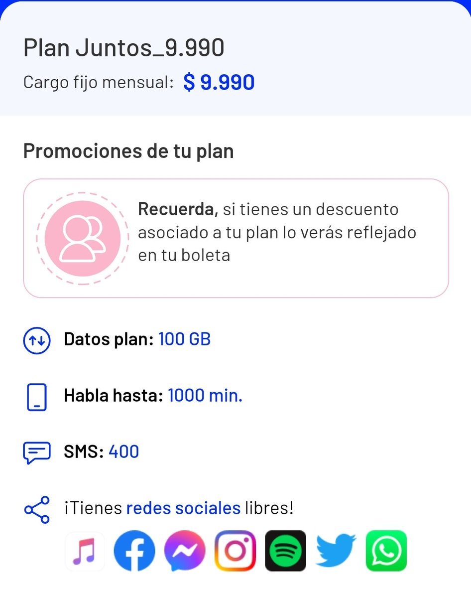 PerroteCL's tweet photo. @DescuentosRata En entel a 9990 con 100gb + 1000 minutos y redes sociales libres https://t.co/pX0CZQMqR1