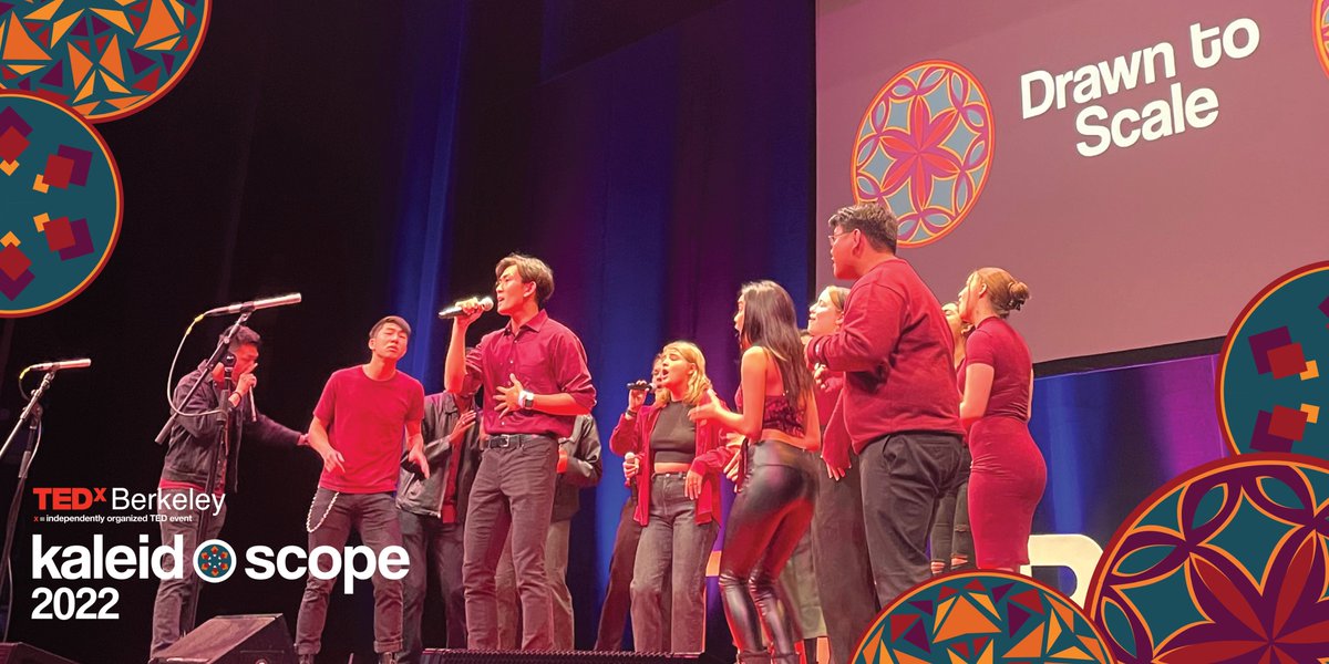 TEDxBerkeley's tweet photo. Drawn to Scale Acappella @dts_acappella starts off Session 2 with a beautiful performance at #TEDxBerkeley 2022! https://t.co/Cj64vFKnsI