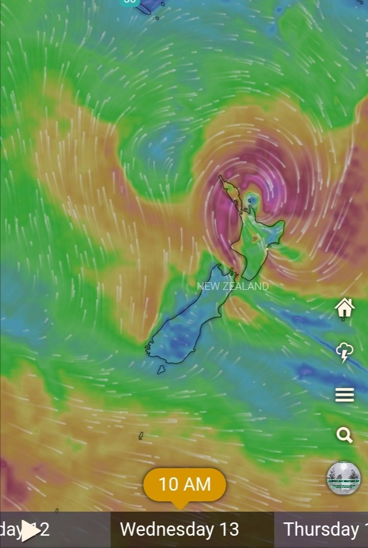 weather_hb's tweet photo. Ex-Cyclone Fili still on track to make landfall on NZ, Metservice warns of severe weather for most of the country starting Tuesday.

#CycloneFili https://t.co/YTwQcG4nxh