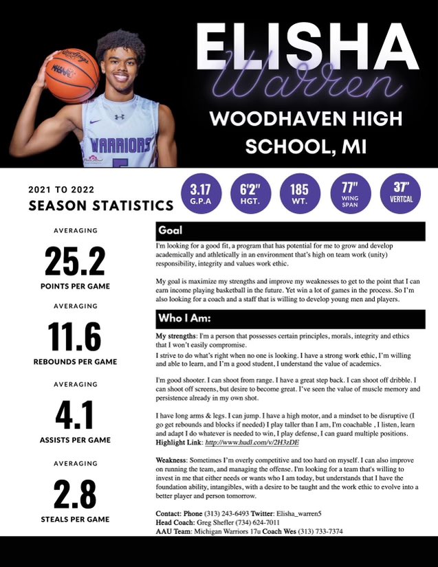 Coaches, this is my basketball resume. Im still looking for a job. I’m ready to work! Im open to come to campus for an interview. Please contact or message me if you have a need to fill in your program!