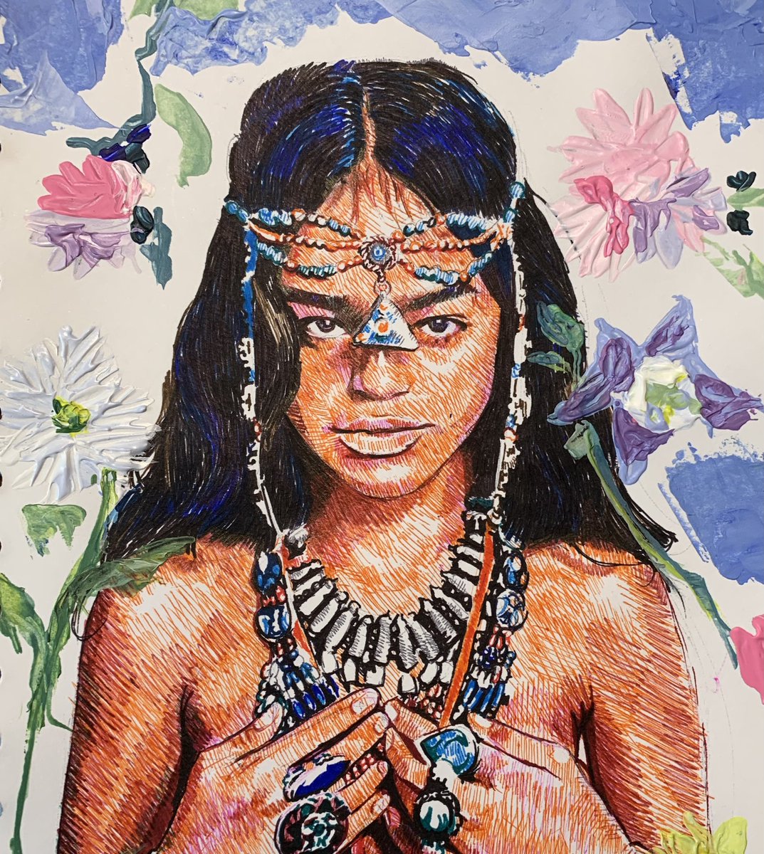 chukwuart's tweet image. Her name is Spring,
She’s warm enough to make you comfortable, 
She’s the bright sign of hope,
But she will burn you alive if you get too comfortable😏. 

Collect her👇🏾 #nft #nfts #NFTCommunity 
opensea.io/assets/0x495f9…