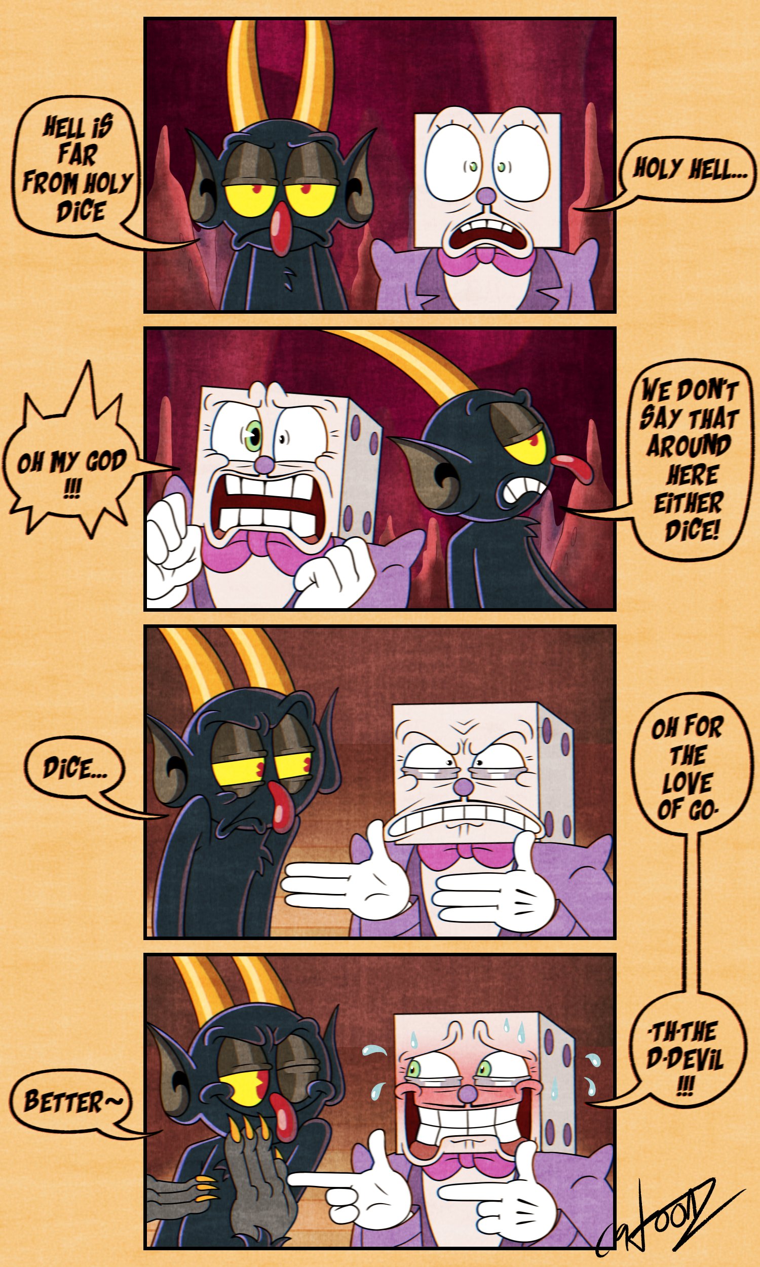 Hector on X: 👁️ #CupheadNSFW #TheCupheadShow #TheCupheadShowFanArt  #CupheadShow #CupheadShowFanArt #Devil #TheDevil #KingDice #DevilDice   / X