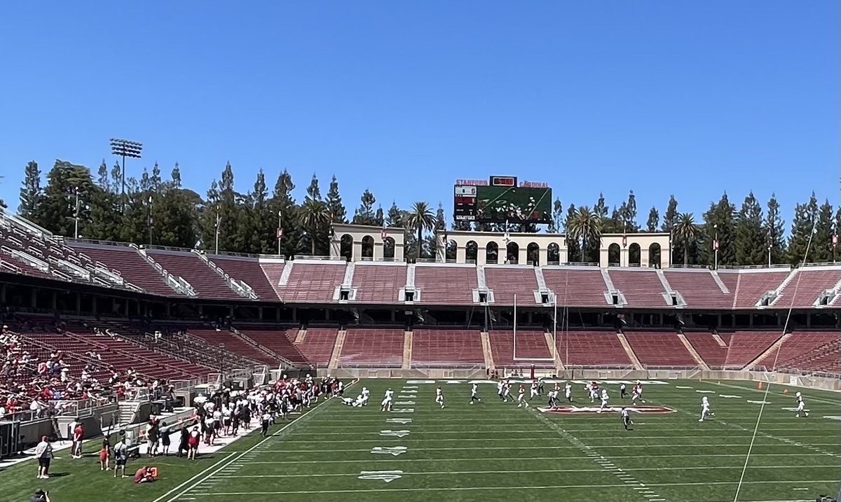 donnawells's tweet photo. No better way to spend a beautiful NorCal afternoon than watching your team’s Spring Game. #GoCardinal https://t.co/T5XXF95QQP