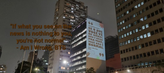 AllBrPolitics's tweet photo. BTS fans in Brazil launch campaign to encourage teenagers to vote in the country's upcoming elections, with projections featuring lyrics by the titanic kpop boyband

#TiraOTituloARMY #brazil #politics #kpop #eleições #eleições2022 #BrazilianPolitics #music #BTS #ARMY https://t.co/TdEeInXuCM