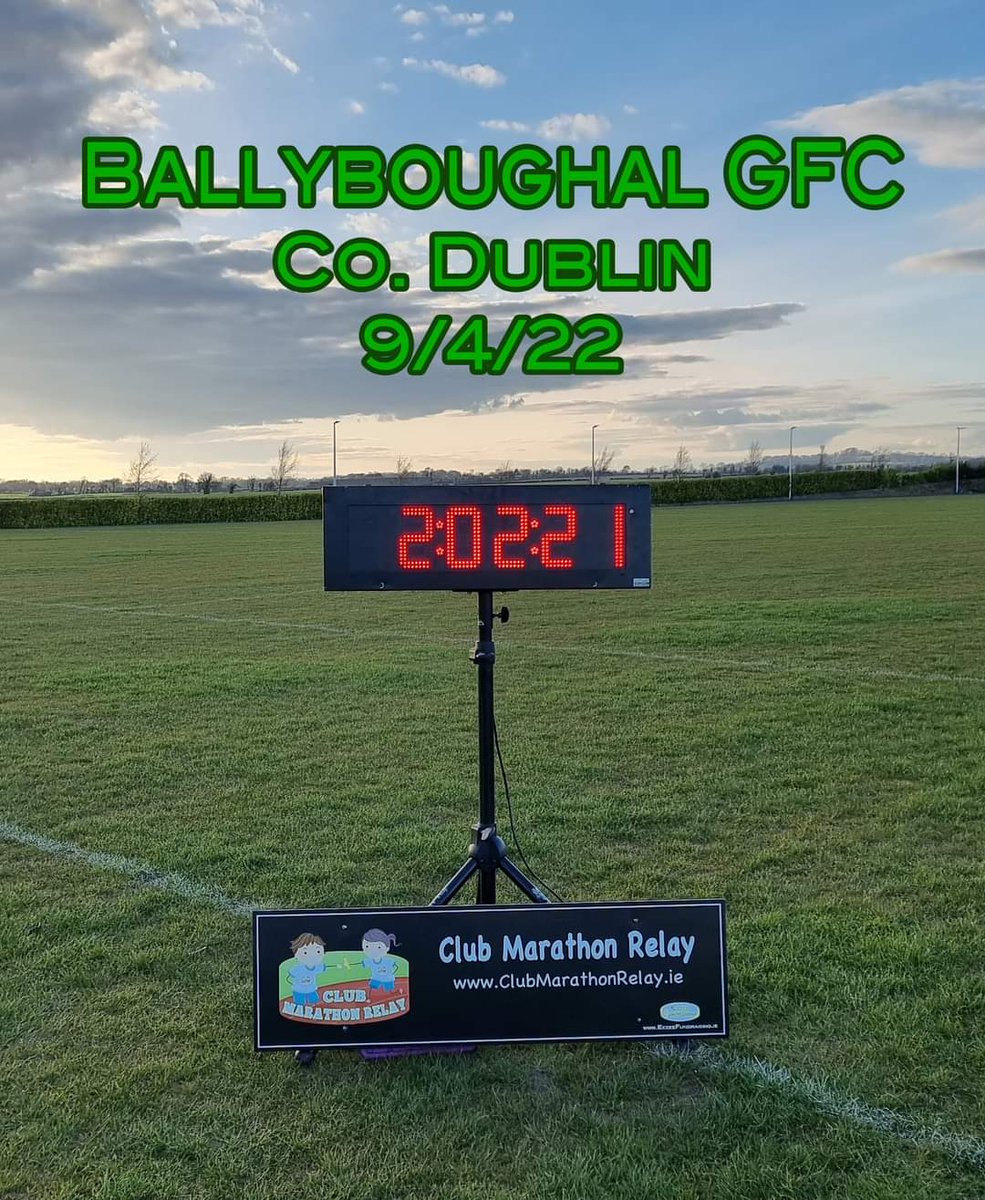 EezeeFundraise's tweet photo. This evening the senior men at @ballyboughalgfc ran the #ClubMarathonRelay. Plenty of fun was had &amp; the lads ran at a great pace to finish the event in a fantastic time. Well done lads!! #foryourclub #community #runrunrun #eezeefundraising #gaa #marathon

https://t.co/PMFvE1N8S2 https://t.co/S1XgdzUgCj