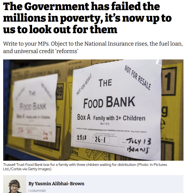 _Paul_de_Souza's tweet photo. As Johnson marinades his ego 4 optics in Kyiv despite allowing few Women & Children refuge in
๐ฅFar-Right-Hard-Brexit-Britania
Remember that Every Single Meal delivered by a foodbank is a damnation of Governments failure 2look to after people & OUR f. money
#Taxman #Rishigate https://t.co/wboJMJsPtA