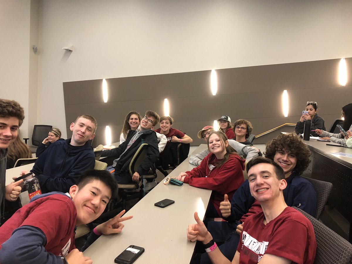 MHSArmourHall's tweet photo. WHS GA state science Olympiad tournament at Georgia Tech!!! @whitewater_high Go Cats!! https://t.co/iyxPu1SZOC