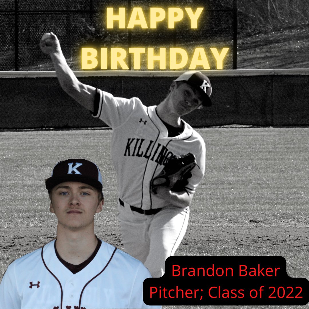 HAPPY BIRTHDAY

Join us in wishing Killingly pitcher, senior Brandon Baker a happy birthday. 