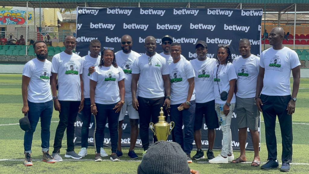 RexDanquah's tweet photo. The support from the legends was amazing @StephenAppiah @fiifitackie #SamJohnson #AdjoaBayor #AwuduIssaka #AliJarra #DanQuaye #AmankwahMireku #BetwayStepAppCup @betway_gh https://t.co/8Bemj7aAYr