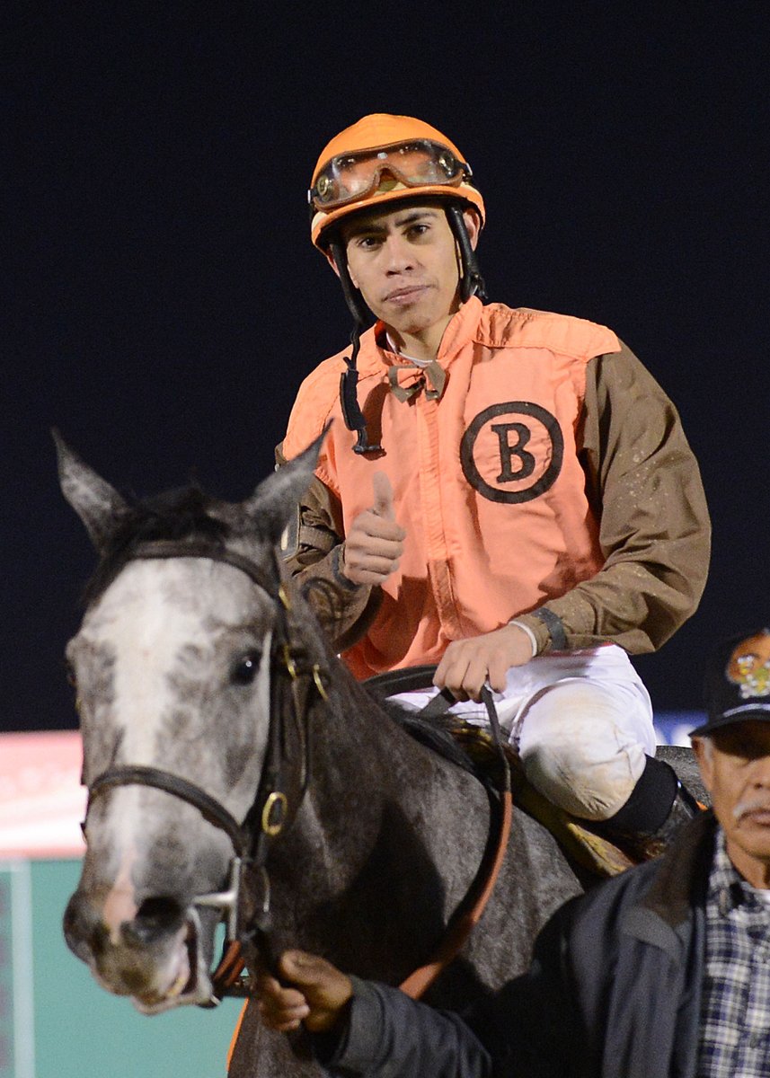 Closing night of the <a href="/SHRP/">Sam Houston Race Park</a> Thoroughbred season. I'll be onsite interviewing the meet's leader rider and a few other special guests including trainer Sarah Davidson and 2013-14 top jockey Gerardo Mora, making a comeback after injuries. First post 6:15 pm (CT).