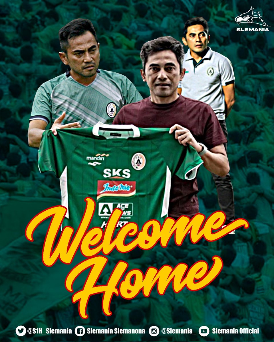 S1H_Slemania's tweet photo. Kami serahkan asa dan harapan di pundakmu 🙏

Sugeng Rawuh Coach 🦅💚

#WelcomeHome
#InSetoWeTrust
#PSSleman 
#Slemania 
#SalamSatoeHati https://t.co/82fh4FzIoA