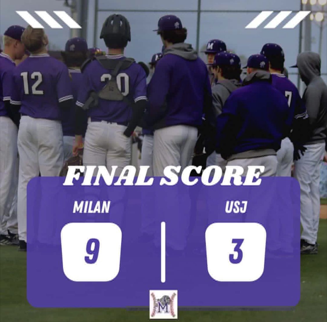 mhsdawgbaseball's tweet photo. Dawgs finish a week full of tough games with today’s W over USJ. 

2-RBIs each for @stuckey_grayson , @ryemaxwell_ , and @gabe_scott2024  combined with a strong showing on the bump from @carter_milligan, @eastonyates_ , and @jacob_sitton - See you Mon at home vs Peabody! #faMily https://t.co/xKW6TEko1T