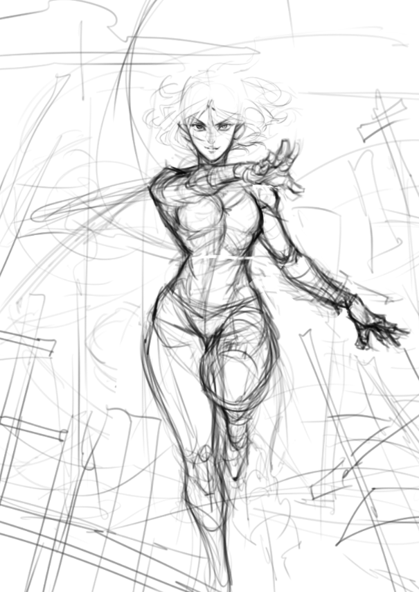 「Reminiscing on some old WIP's from previ」|D.のイラスト