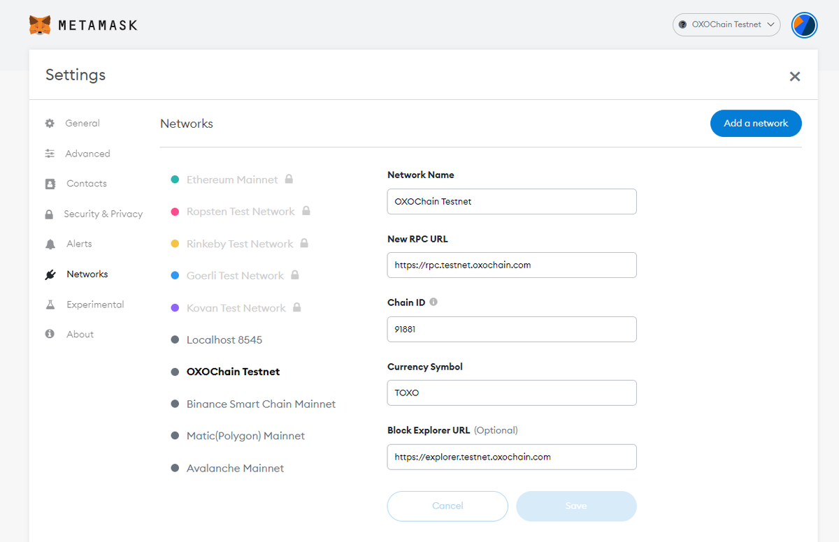 OXO Chain tweet media
