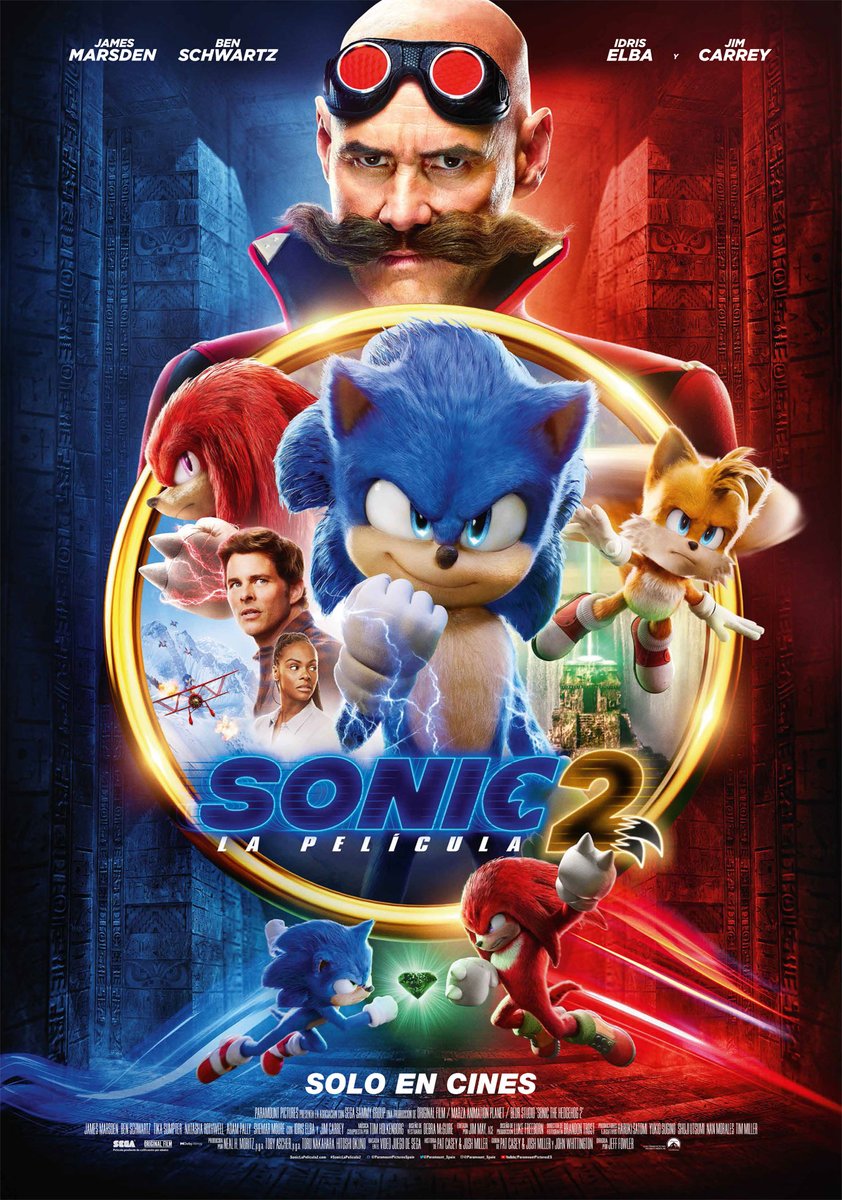 oscarsalas's tweet photo. Por cierto, SONIC 2 está muy, muy buena. Sin acomplejarse por repetir todos los códigos de la fórmula del cine de superhéroes, porque no tiene ninguna vergüenza de su material de origen ni necesita ultimizarlo o darquinizarlo. Entretención a precio asequible y Jim Carrey a tope. https://t.co/GZgwZ5dZIT