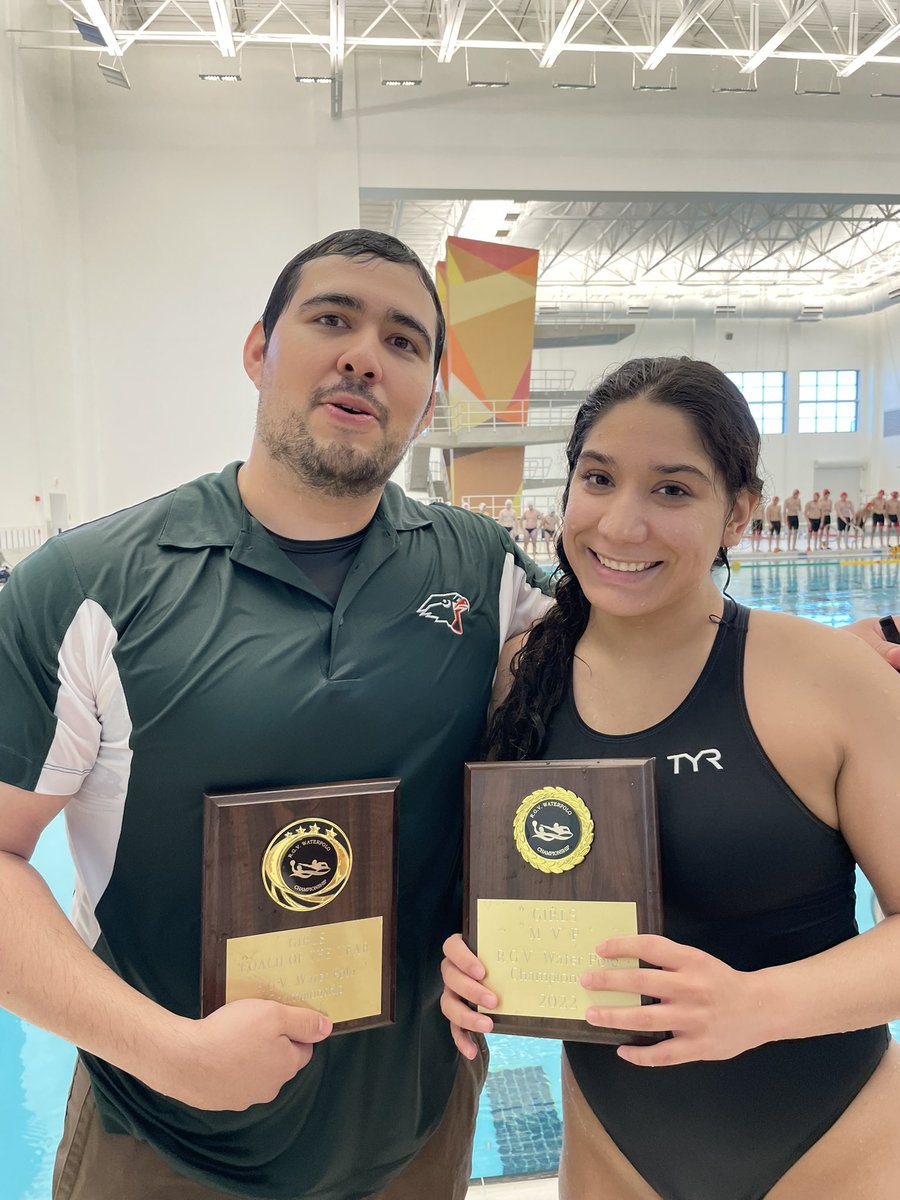 PSJASwimDive's tweet photo. Congratulations to this year’s #RGVWaterPoloChamps PSJA SouthWest Boys &amp; Harlingen South Girls!  Special shoutout to: Boys Coach of the Year Erika Amador (SW),Boys MVP Issac Velasquez (SW), Girls Coach of the Year Hector Castañeda, and Girls MVP Celeste Zamora! https://t.co/PCUj4J2f92