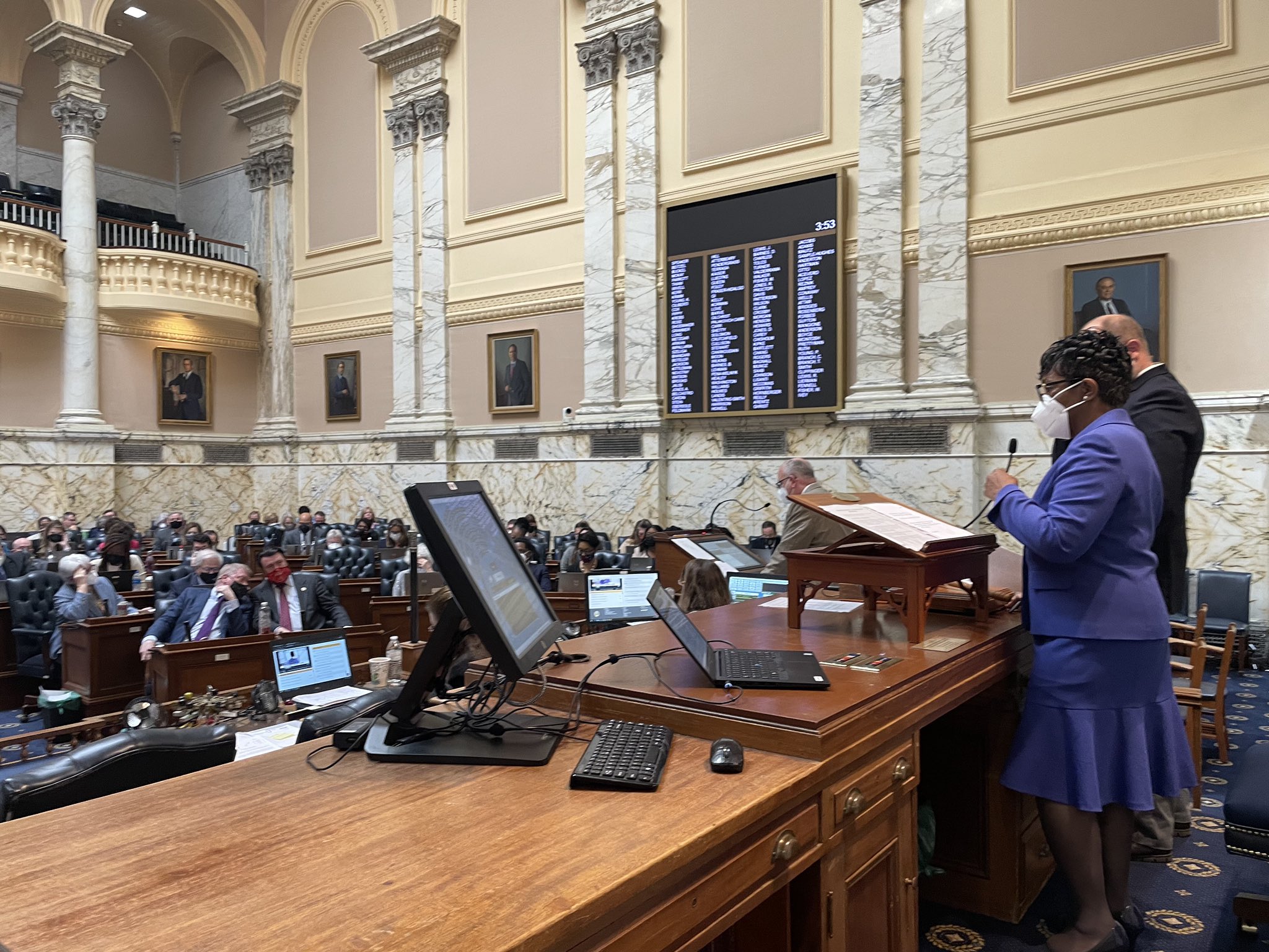 Speaker Adrienne A. Jones on Twitter "On this last Saturday before