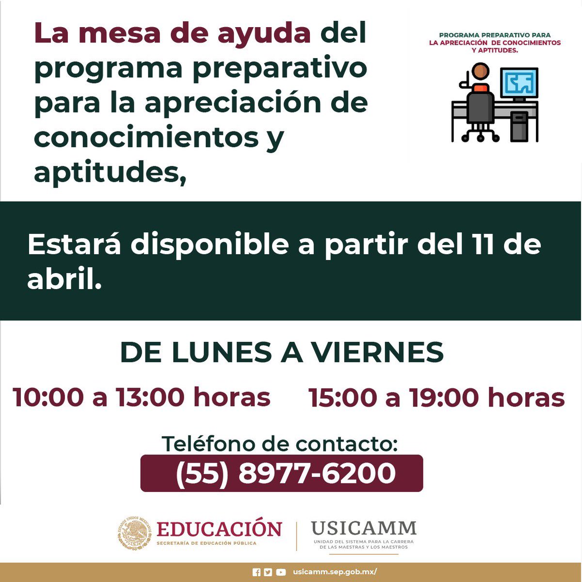 USICAMM_OFICIAL's tweet photo. El acceso al programa preparativo estará disponible las 24 horas del día, así como la asesoría técnica a través del chat bot. 💬👩🏻‍🏫🧑🏻‍🏫 #USICAMMOFICIAL https://t.co/5HavJ3hVwl