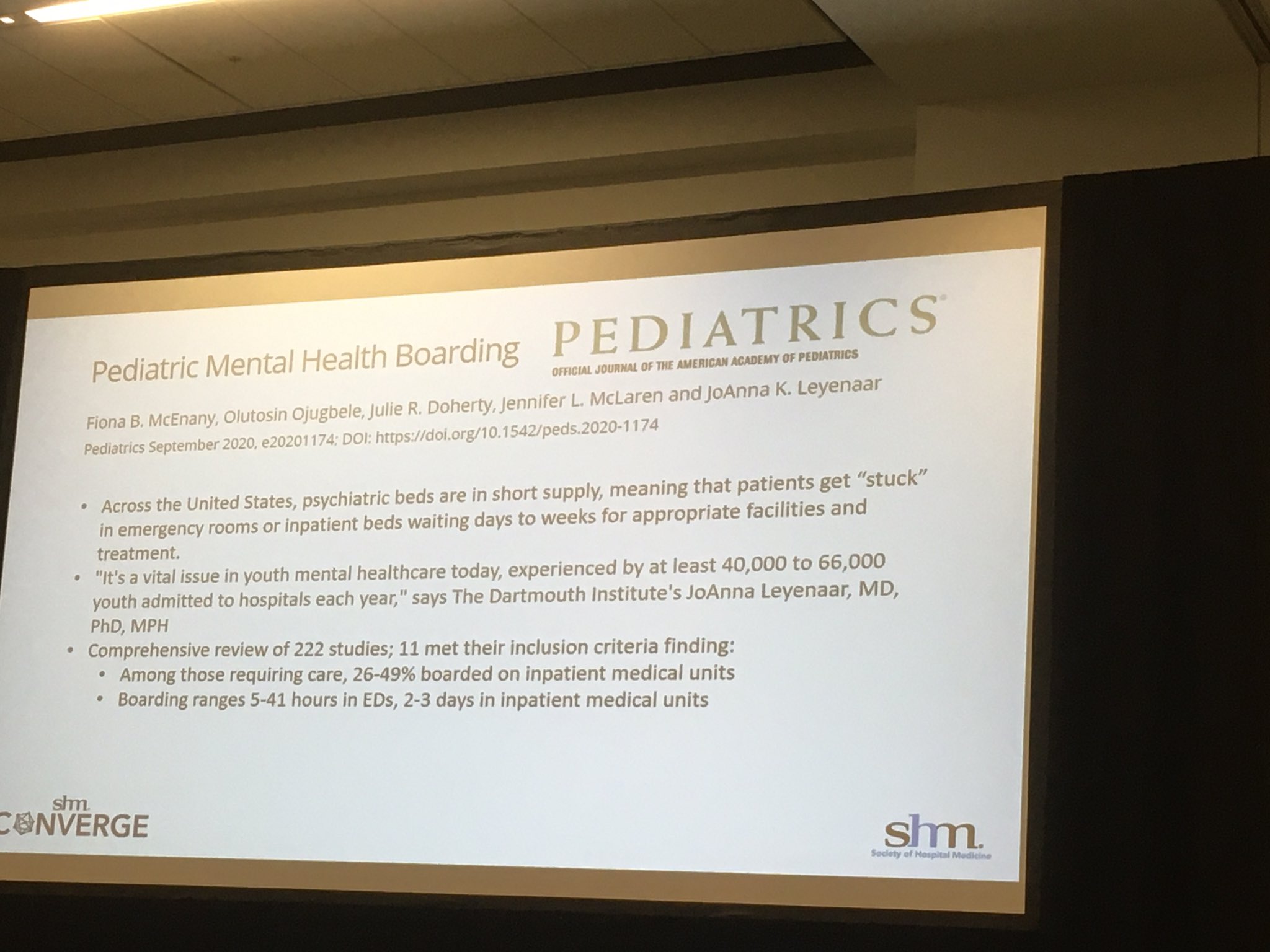 Adam Bracken on Twitter "Pediatric Mental Health Boarding in pediatric