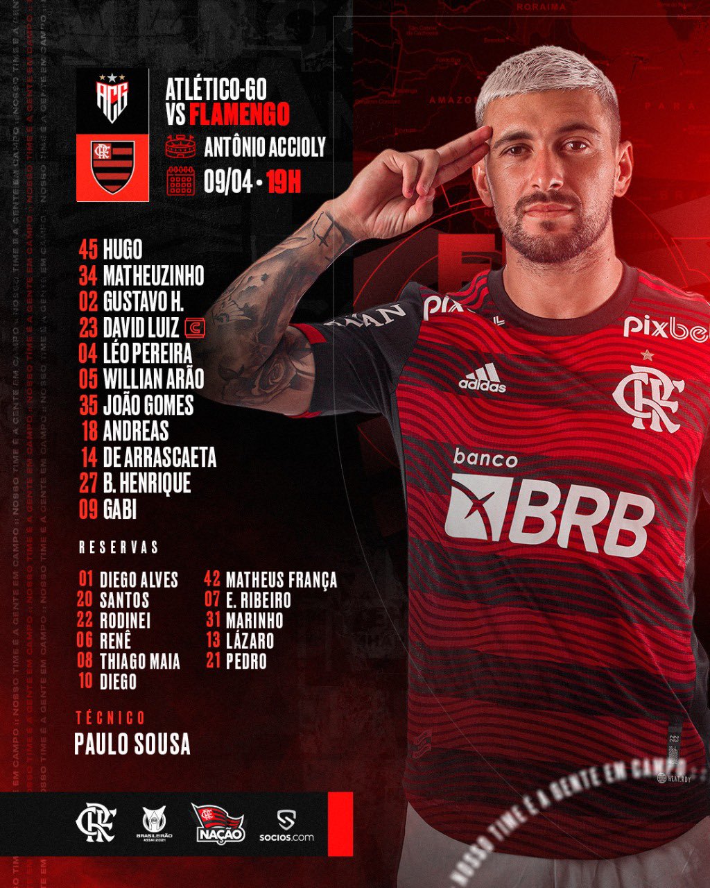 Quiz sobre o Flamengo! #futebol #flamengo #mengão #brasileirão