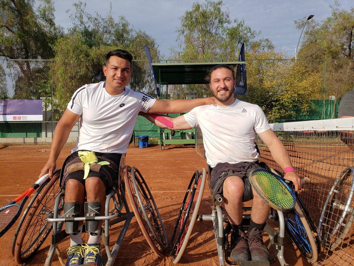 ChileOpenTennis's tweet photo. ITF 3 Series Wheelchair Santiago #ChileOpenTennis : (1) 🇨🇱 Alexander Cataldo y 🇨🇷 José Pablo Gil se quedaron con la final de dobles. Vencieron 6-3 y 6-0 a (2) 🇧🇷 Rafael Medeiros y 🇺🇸 Casey Ratzlaff https://t.co/ia8GSJOylp