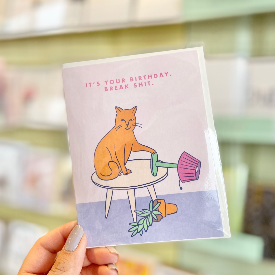 Paper_Source's tweet photo. All. of. the. birthday. cards! We have the perfect greeting card for all of the unique personalities in your life! 

#papersource #bestlittlecardshop #greetingcards #birthdaycards #cards #catcards #foodcards #humorcards #bestcards https://t.co/El9ReD0bFq