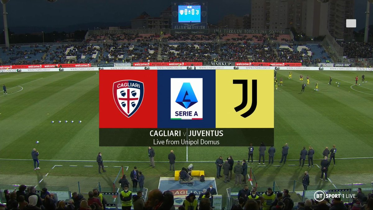 Full match: Cagliari vs Juventus