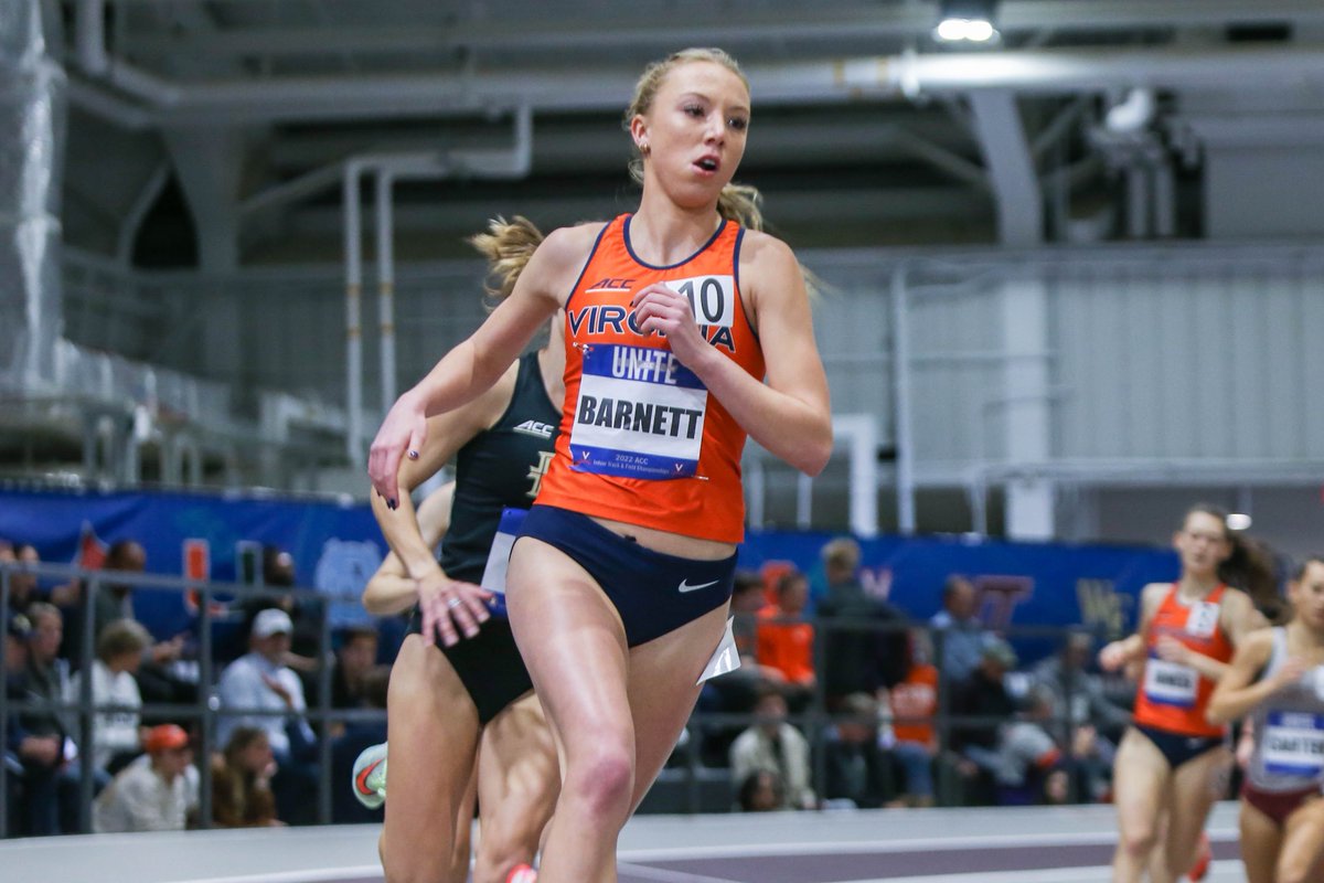 UVATFCC's tweet photo. Women's 800m ⚔️

Sabbakhan sets her outdoor-best at 2:05.97 which ranks 7th in Virginia history 💨

Barnett tops a UVA freshman record held by Keara Seasholtz by just .01 seconds posting 2:06.11 🔥

Sydney Coppolino places second in her heat and sets a personal best💨

#GoHoos⚔️ https://t.co/Ly6lmXdxyc