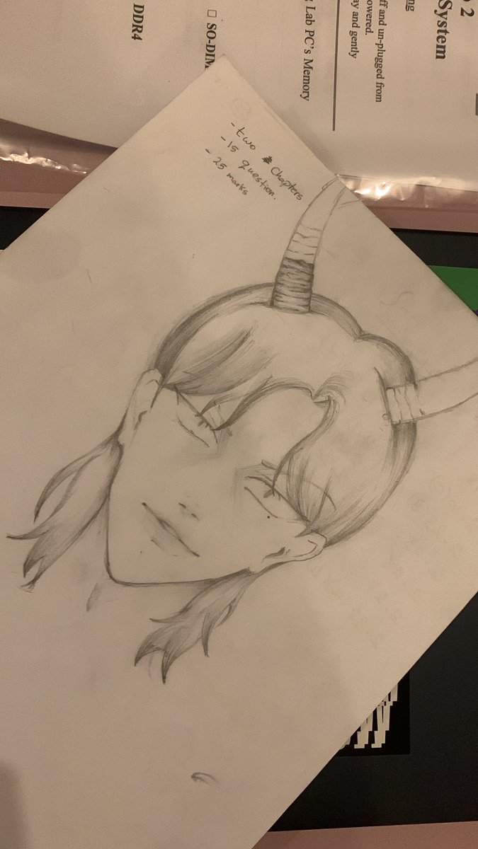 StayingStayer's tweet photo. how taking notes during class goes  
-hyunjin inspired i guess- https://t.co/27pugLUYhN