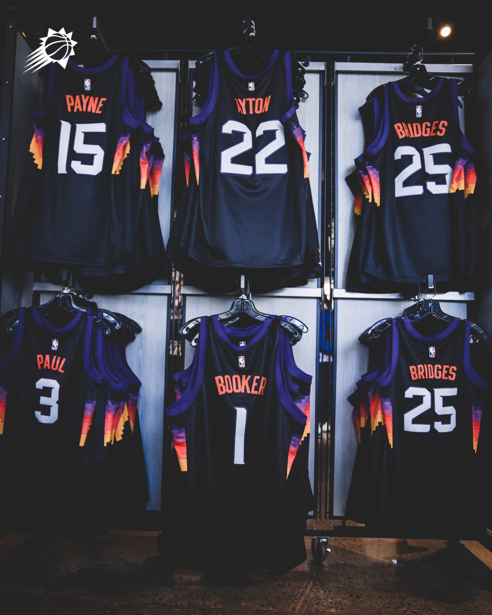 Phoenix Suns' 'Valley' jerseys will be available April 9