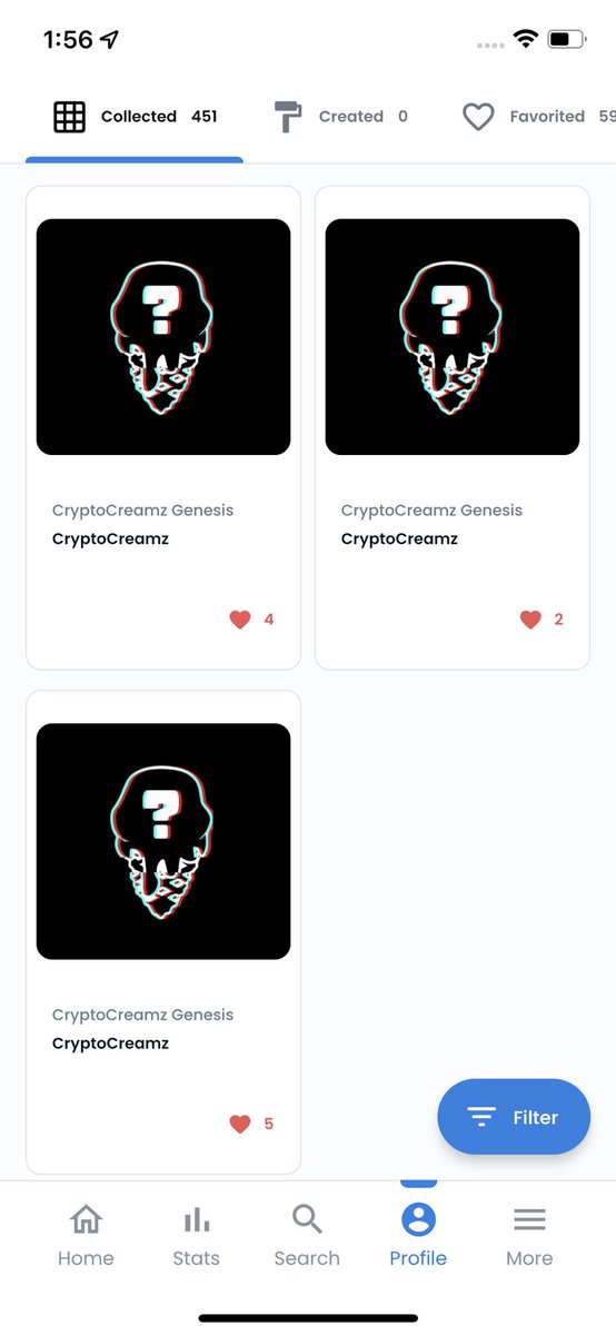 _SVVVG3's tweet photo. Still can’t believe I just minted 3 @CryptoCreamz on the ETH network for a total of 0.000836 ETH ($2.70 USD) 🤯🤯

Moonshot Garage Project may be the future of #ETH #NFT minting 👀

Excited to see where this project goes!
#CryptoCreamz 🍦🍨🍦🍨 https://t.co/sjRLqlXp2P