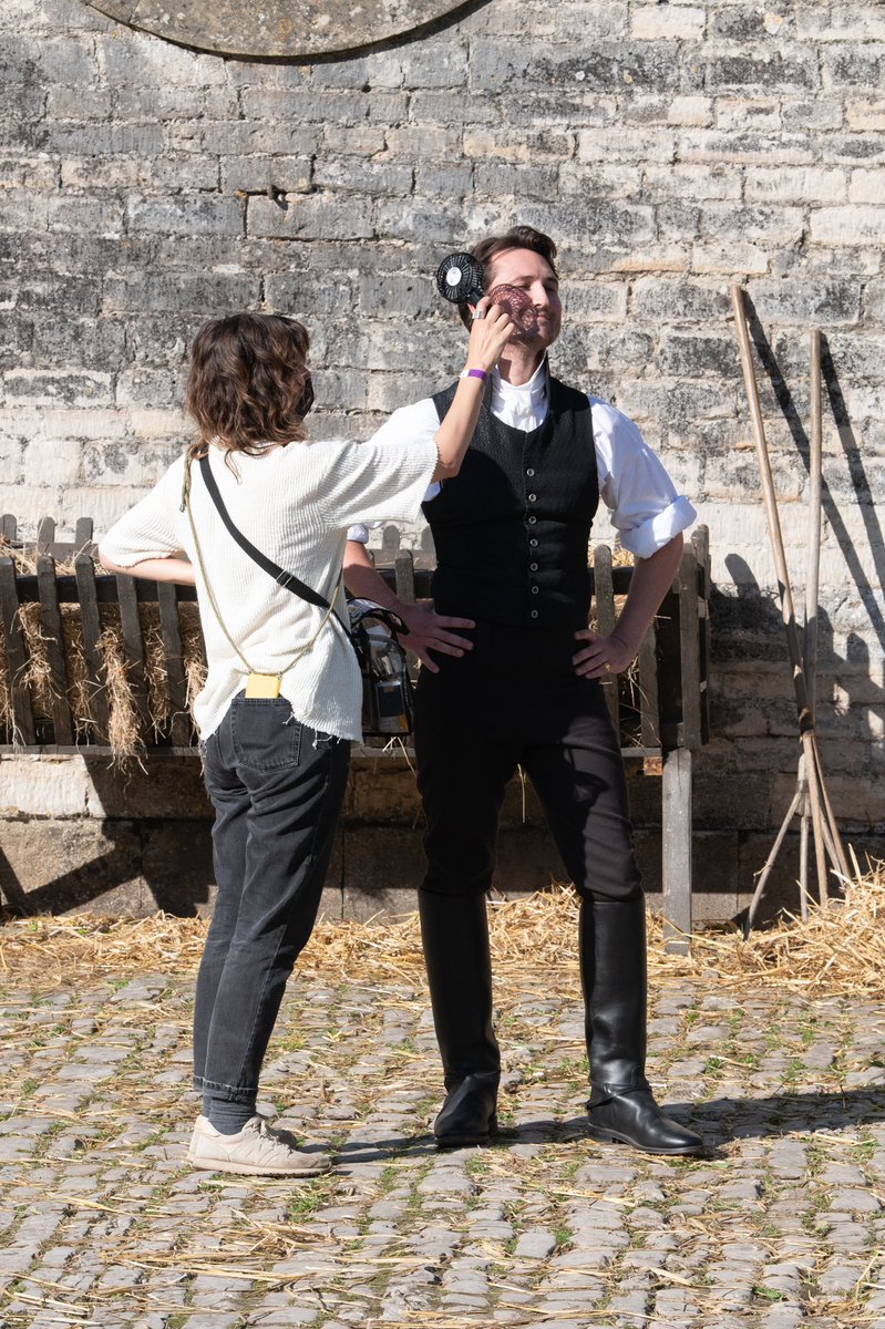 karolinawebb's tweet photo. For anyone that has the hots for Colbourne’s shirt, I’ll have you know that he was also feeling hot wearing it #Sanditon #SanditonS2 #BenLoydHughes  #AlexanderColbourne @Sanditon @masterpiecepbs @BritBox_UK https://t.co/biPrwOkctF