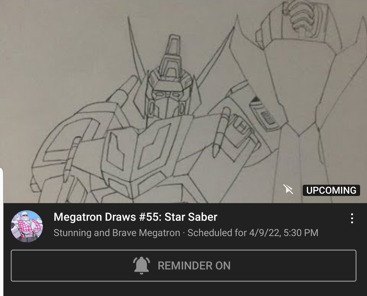 GNinjuh's tweet photo. 🤖MEGATRON DRAWS✏ #0055
#MegatronDarth Draws STARSABER
#CopicMarkers
#Copic
#StarSaber
#Transformers
#Cartoon
#MegatronDraws
#CSFNation
#TheCSFNation #ArtCouncil
@Makini1990
@MadsMamaBear
@MegatronDarth
@RoseMQueen1
@riotkitty1
https://t.co/9j92kQHtYl https://t.co/AcMY2E7WNM