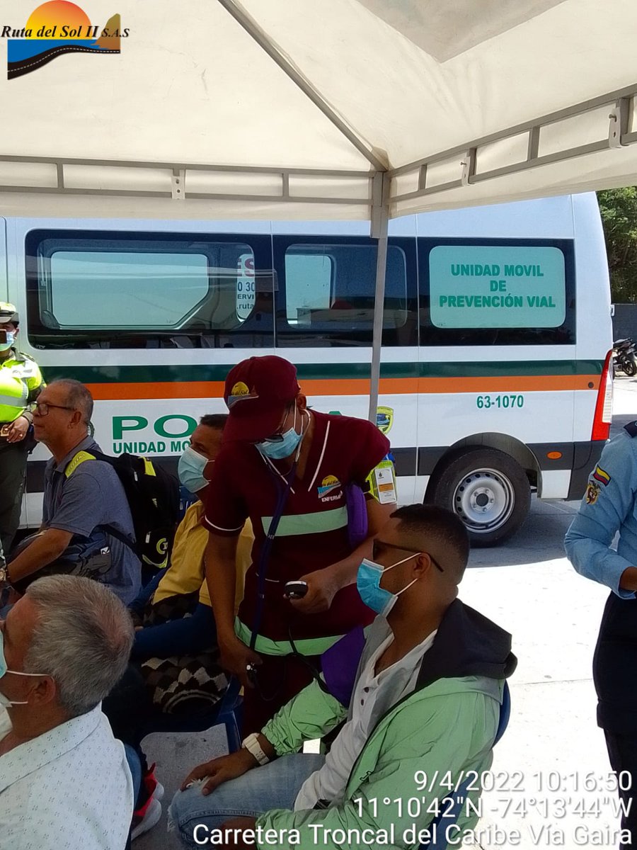 RUTADELSOLII's tweet photo. Lanzamiento de campaña vial "apasiónate por la vida" en el sector bomba zuca, en asocio con la policía de tránsito y transporte. https://t.co/yY4ntrPYc1