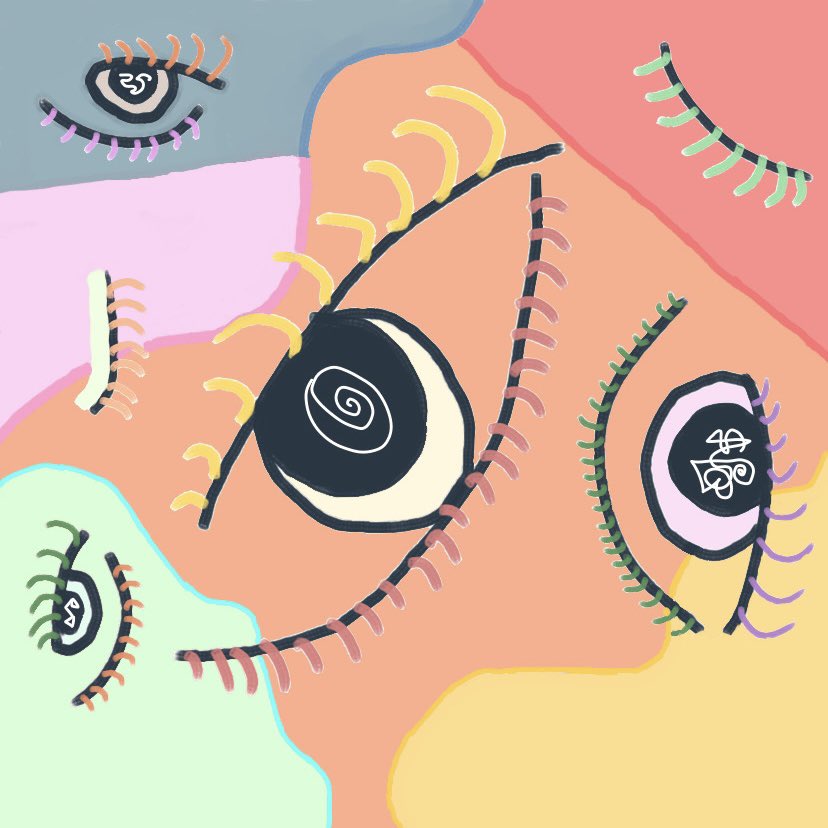 …Eyes are the window to the soul… So of course I had to join the #wackies #fanart competition with a contribution inspired by artist <a href="/camilleachiang/">Camille Chiang</a> ‘s beautiful artwork- #wackies 👁👀👩🏼‍🎨

Join the discord! 
discord.com/invite/wackies