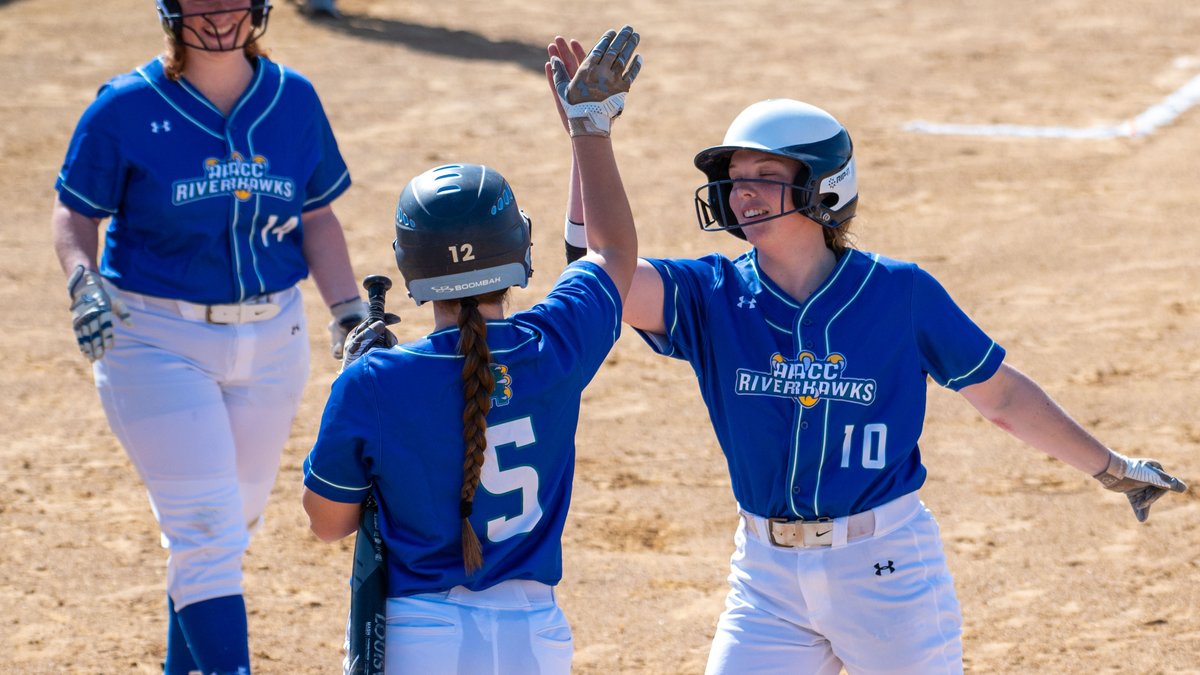 AACCAthletics's tweet photo. SOFT: How Sweep It Is! @aaccsoftball defeats Cardinals for first time since 2012! 

https://t.co/8q6m2O0awR

photo: Kelly Hurd Photography
#RiverhawkNation https://t.co/TIbT5lJlIN