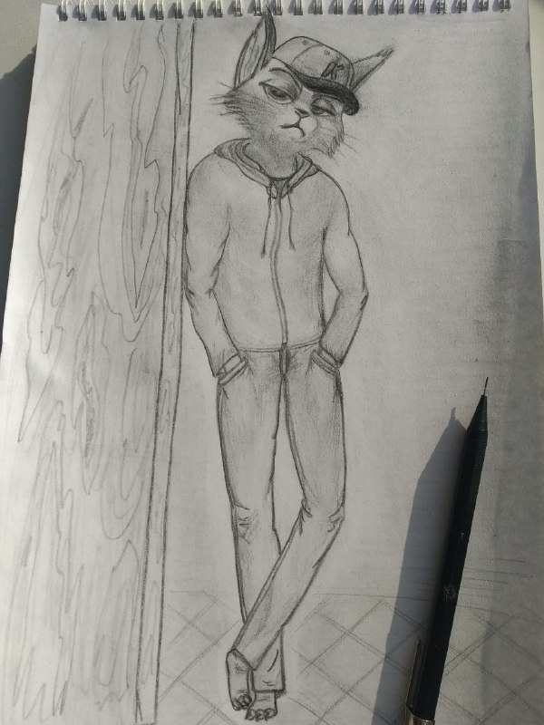 MarbuxG's tweet photo. @Katatonik_nft
 Check out my pencil art🐱 https://t.co/jDTqbi1lzw