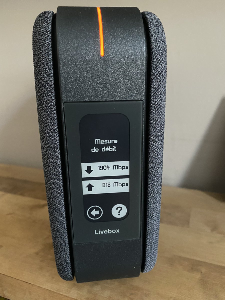 Livebox 6 Orange : installation plug &amp; play en 5 minutes chrono, promesse wifi 6 tenue à tous les étages, thd démontré en image ! CQFD. #orange #wifi #thd <a href="/OrangeNvAquit/">Orange Nouvelle Aquitaine</a> <a href="/OrangeOccitanie/">Orange Occitanie</a> <a href="/PatriciaGoriaux/">Patricia Goriaux</a> <a href="/delmas_nathalie/">nathalie delmas</a> @IBuquicchio <a href="/fabiennedulac/">Fabienne Dulac</a>