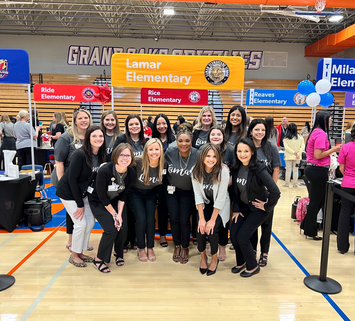 Great morning at the CISD Job Fair! 🍎