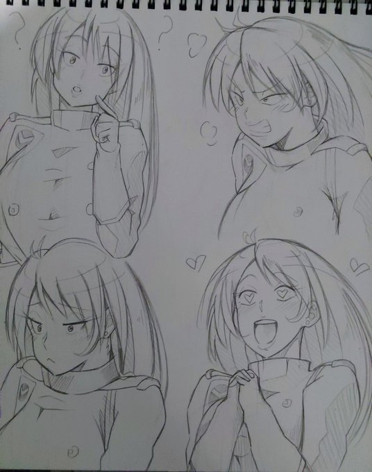 グランディスさん描くの楽しー!!\( 'ω')/ 