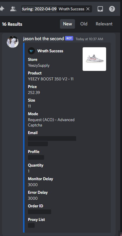 Success from -sam