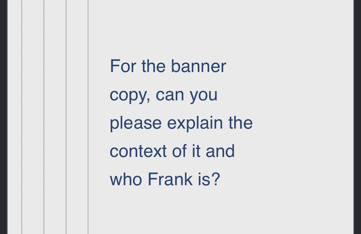 zion_labs's tweet photo. even the plane guy was asking who Frank was

you don’t know? NGMI https://t.co/20JrxoXRQR