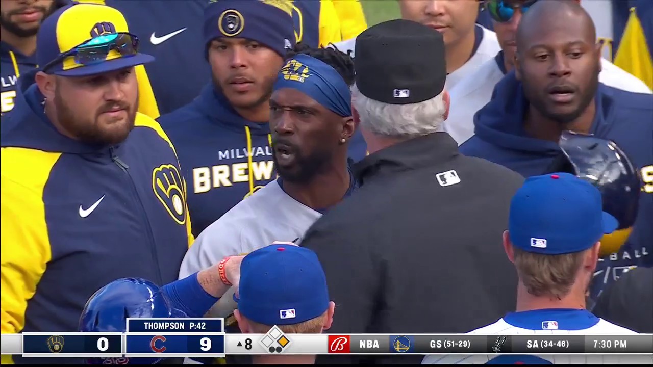 Jomboy Media on Twitter "Andrew McCutchen gets plunked and benches