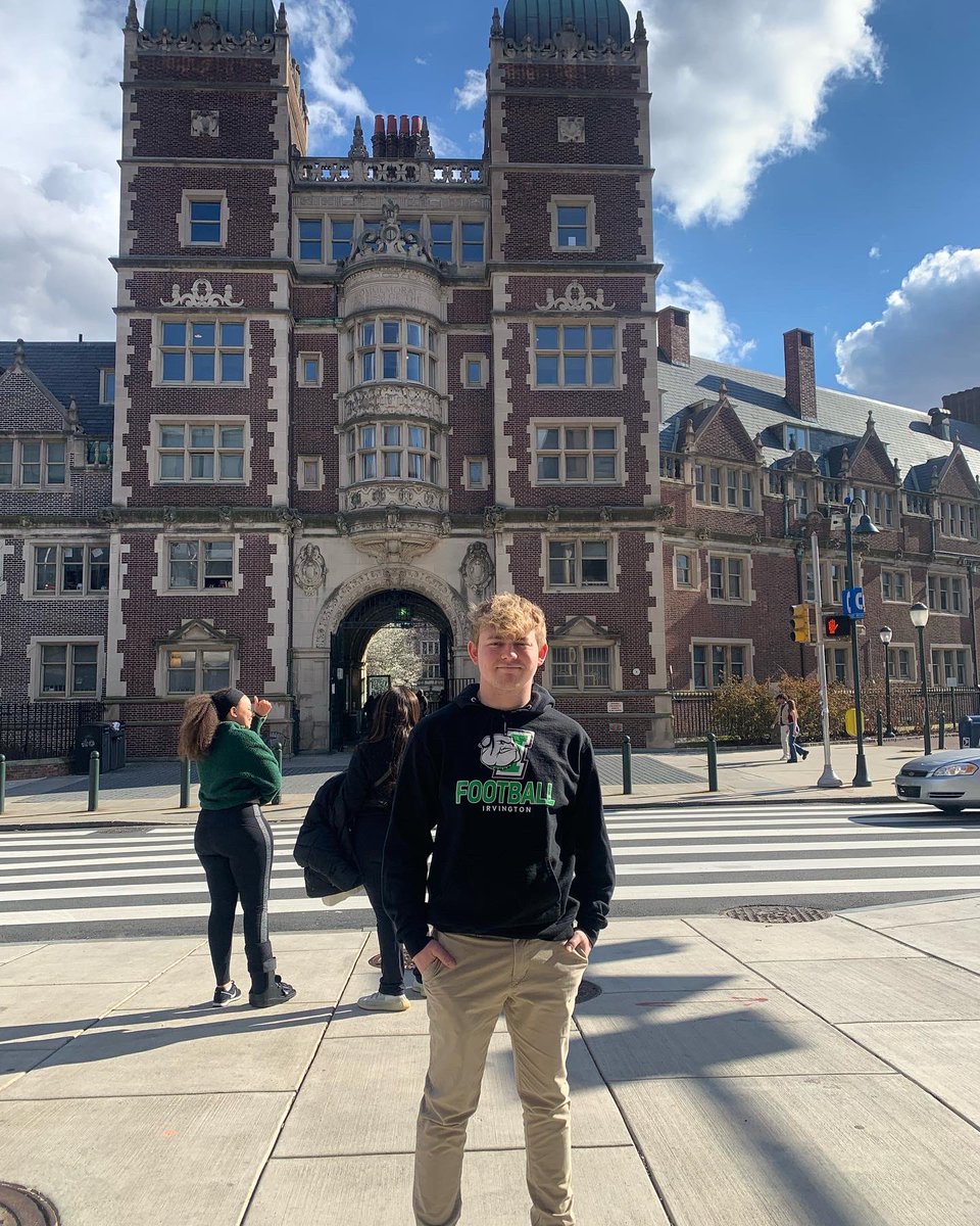SusanEJhun's tweet photo. Thank you UPenn &amp; @PENNfb for the Elite Jr Day Invite! We are beyond impressed with the school and the team! 📚🏈 https://t.co/35ymyxnpHx