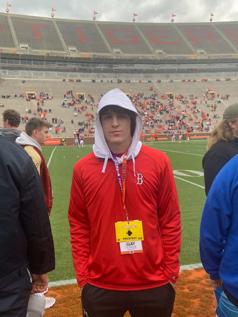 clay_pender's tweet photo. I had a great time in Death Valley today! I loved the hospitality 🐅 #gotigers @Coach_Grisham @CUCoachReed @CoachConn @CoachEason1 @WesleyGoodwin @CoachStreeter @CJSPILLER @coachski_ @CoachZachFulmer @dpearma @andrew_zow @ElijahTurner_ @ClemsonSports @ClemsonInsider @FQClemson https://t.co/LnWrNUPJSV