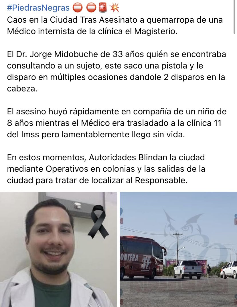 yolandajoselyn9's tweet photo. Que feo ser médico en México en donde tu vida se va así ante gente que sabe no le pasará nada porque la justicia en México no existe! #justiciaparamidobuche 💔💔 https://t.co/p3KIrWGOKG